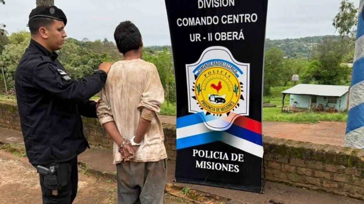 Detienen en Oberá a un hombre de 29 años por el robo de 40 metros de cable