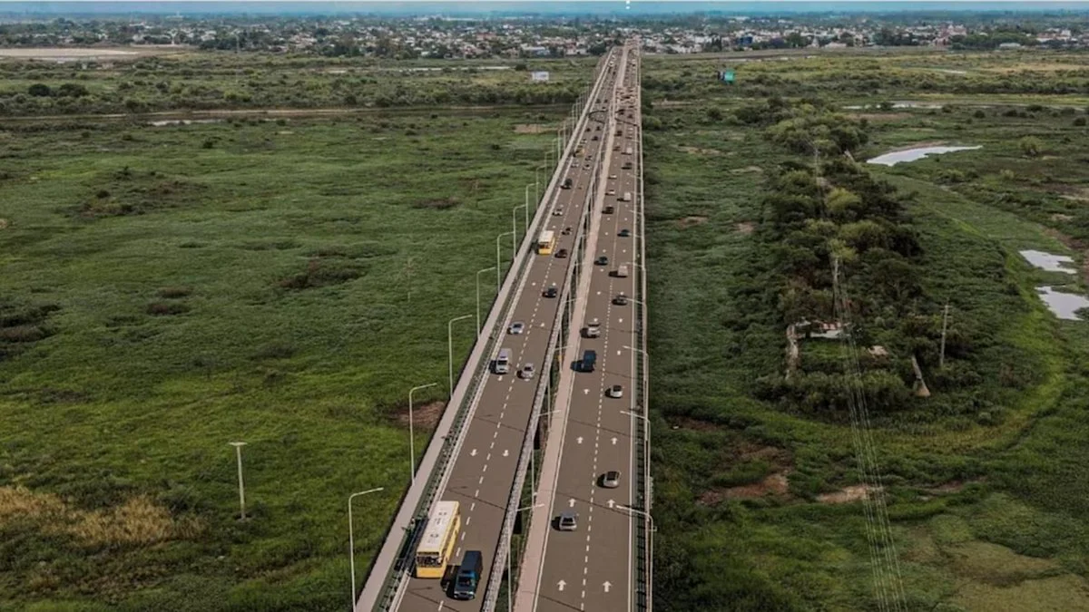 La obra del gigantesco puente ya se inicio