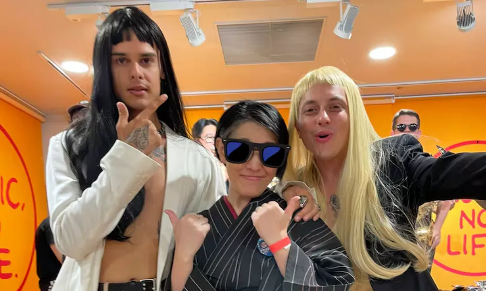 El duo en Japón