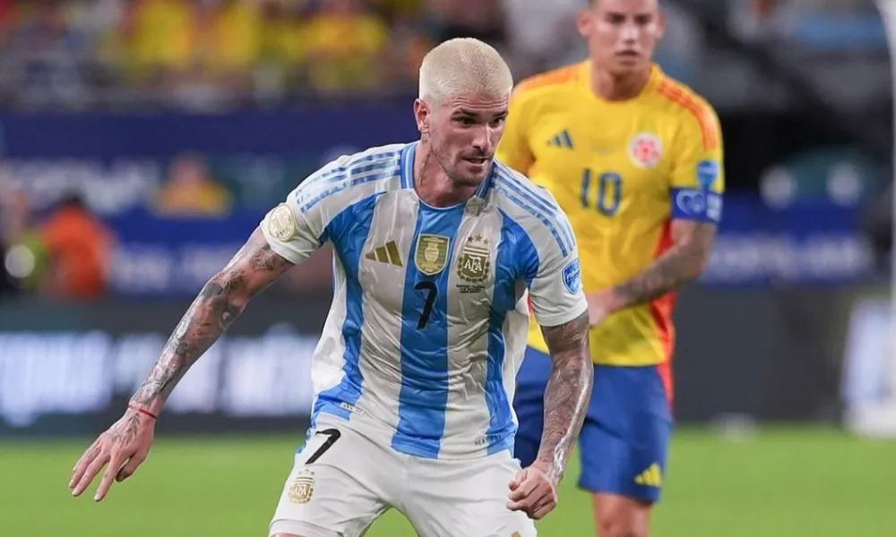 De Paul sólo ganó títulos con la Selección Argentina