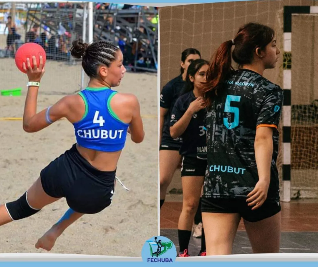 DOS MADRYNENSES CONVOCADAS A ENTRENAR CON LA PRESELECCIÓN ARGENTINA DE BEACH HANDBALL