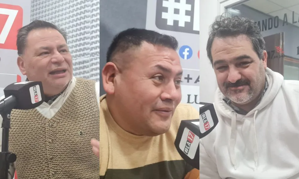Integrantes de Radio Municipal de Sierra Grande
