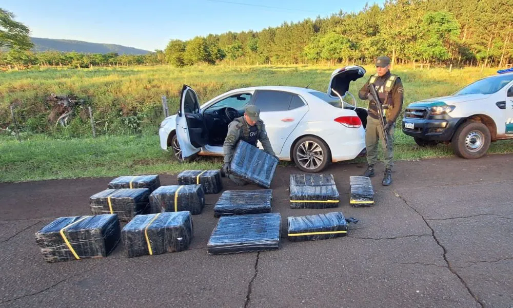Secuestran casi 300 kilos de marihuana tras una persecución en Misiones