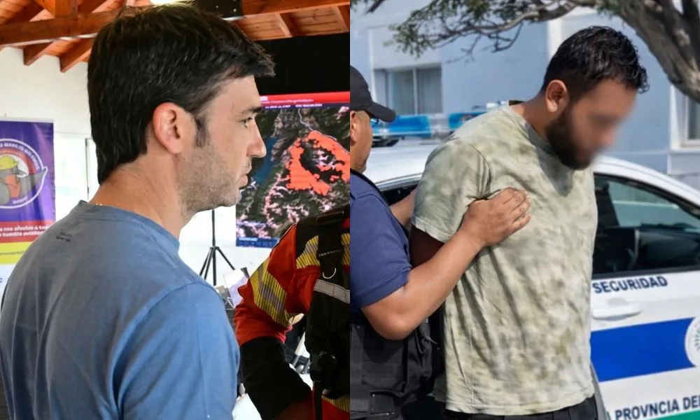 Ignacio Torres y Detenido por intentar prender fuego