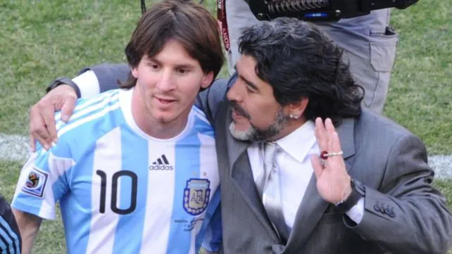 EL ELOGIO DE MESSI A DIEGO MARADONA