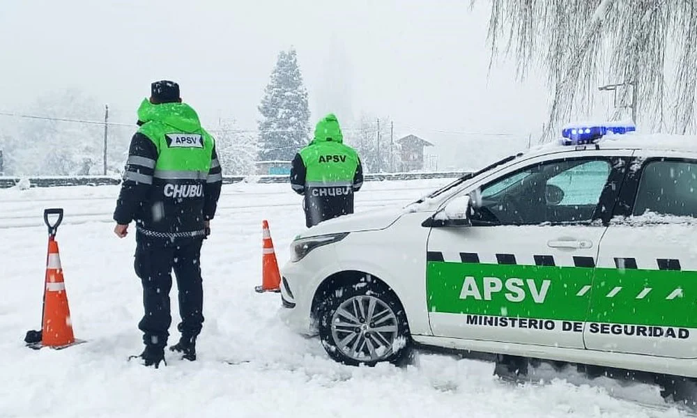 Controles viales en Chubut