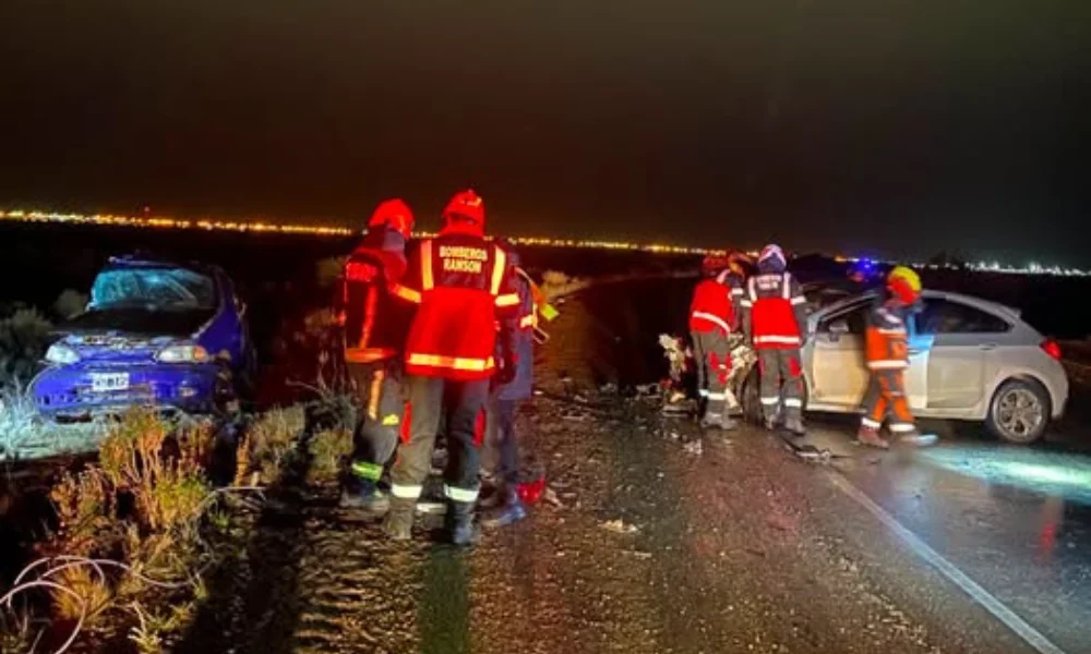 Accidente fatal en Rawson Foto: FM Bahía Engaño