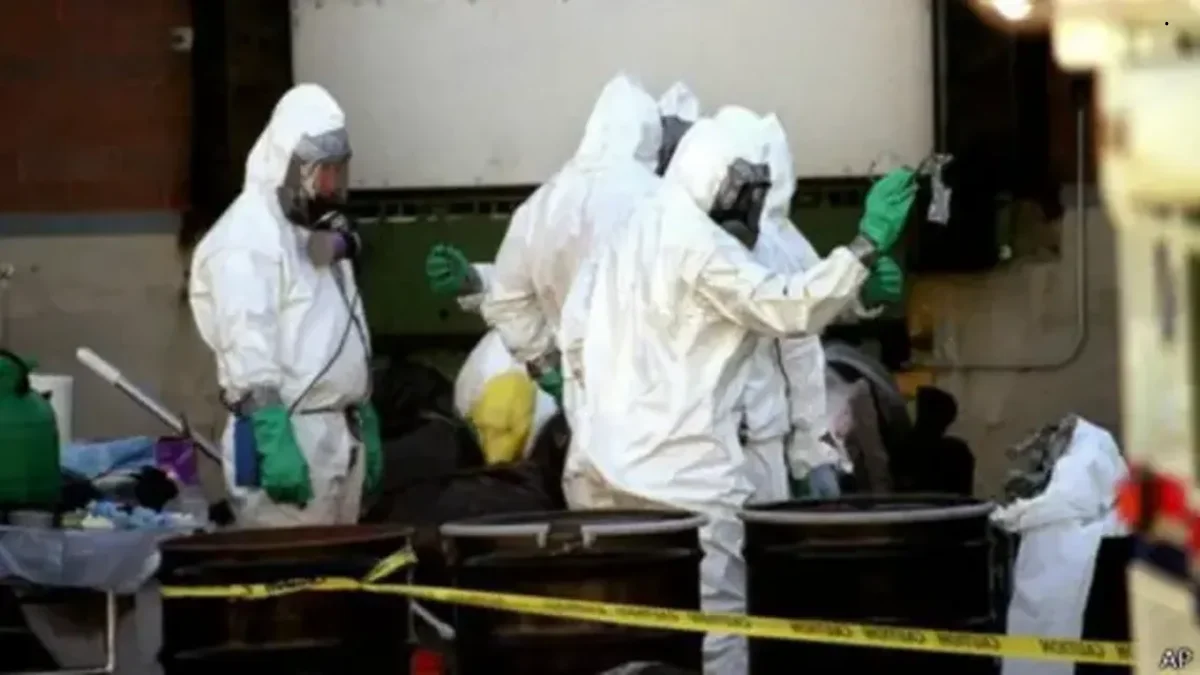 La oficina Inteligencia Nacional de los Estados Unidos confirmó que estudian ántrax, ébola, peste, peste porcina, tularemia, y tuberculosis.
