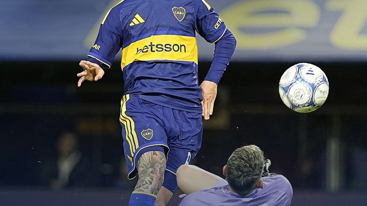 Gol de Boca Foto ofial X Boca Juniors