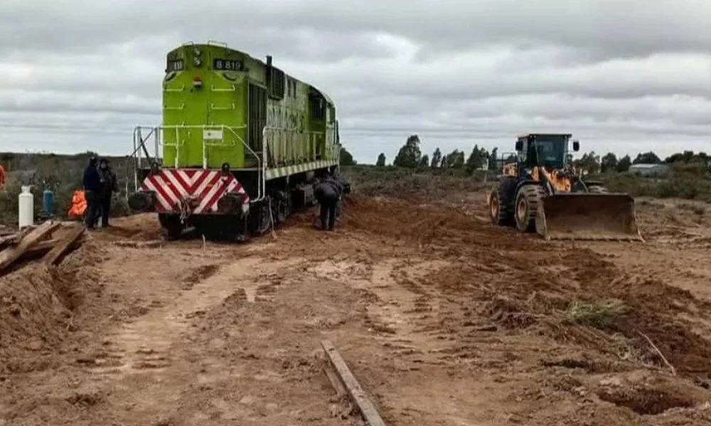 tren descarrilado