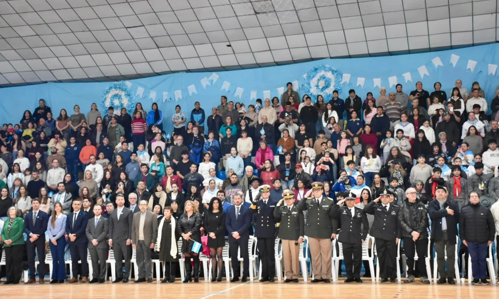 Acto 9 de Julio en Trelew