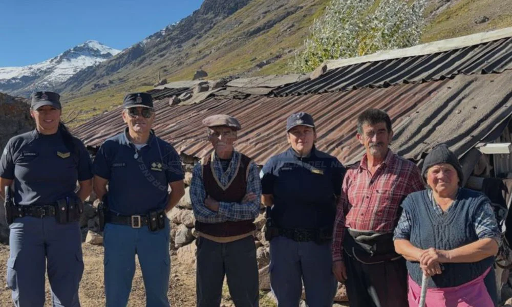 Policía neuquina recorre los campos