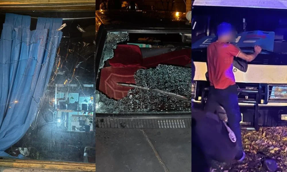 Daños y detenidos en Chubut