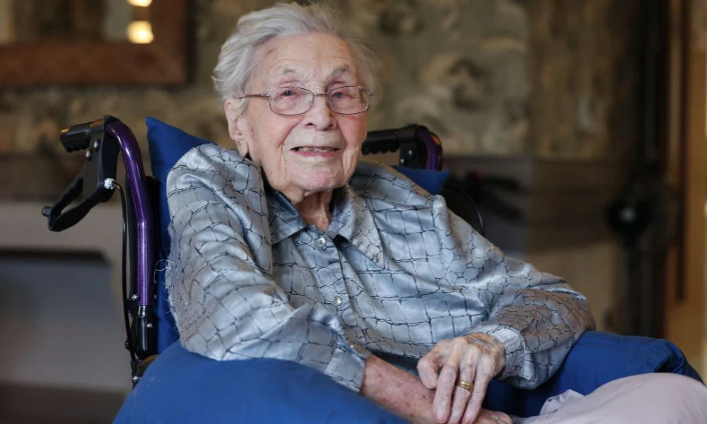 Marjorie Hodnett Aylward. Foto Colin Lane |  Liverpool echo