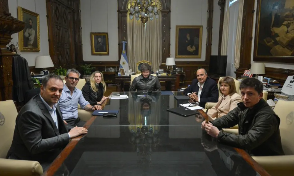 Reunión en la Casa Rosada