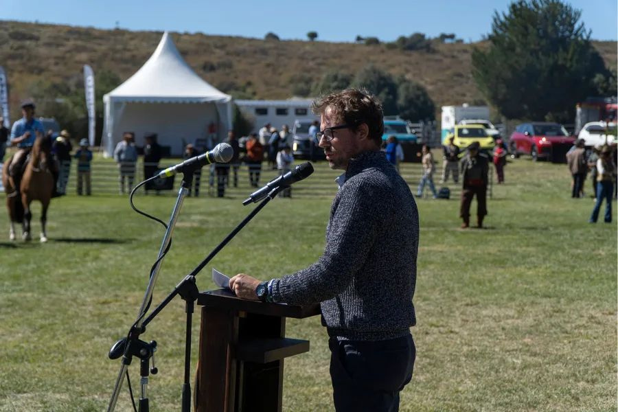 Leandro Ballerini, presidente de la Sociedad Rural de Bariloche