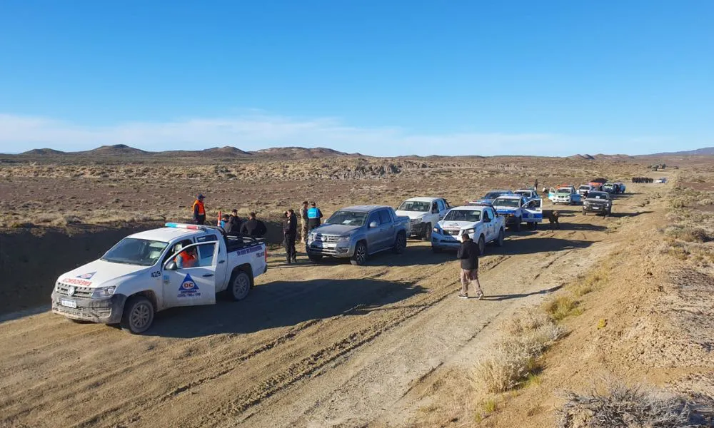 Intensifican la búsqueda de la pareja desaparecida en Comodoro con un amplio operativo