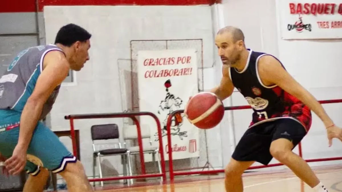 Rodrigo Palacio basquetbolista (Diario Registrado)