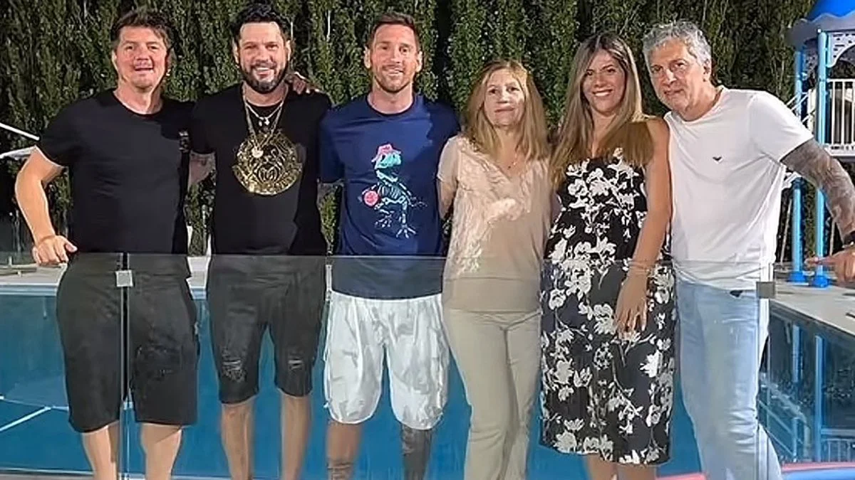 Messi en familia