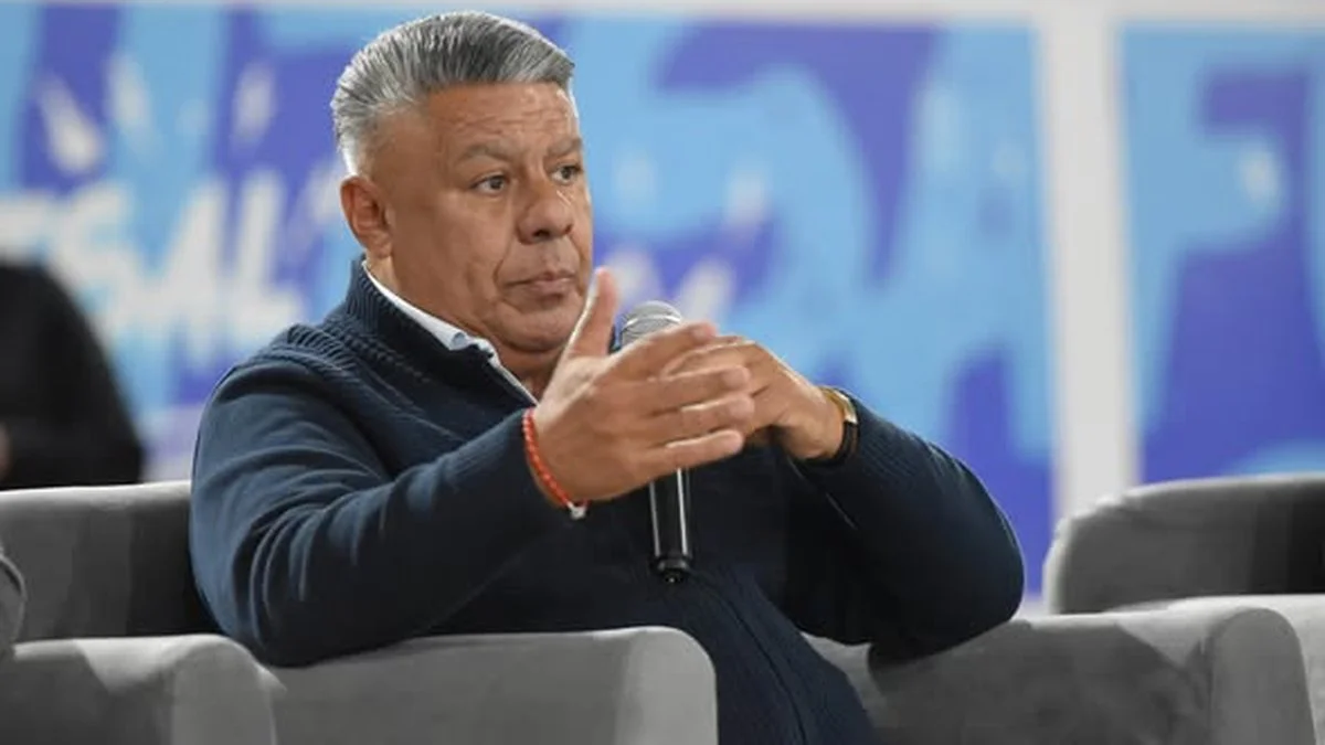 Claudio Tapia, presidente de la Asociación del Fútbol Argentino.