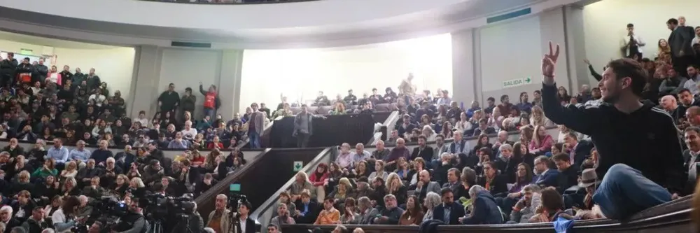 federico Puratich en la universidad