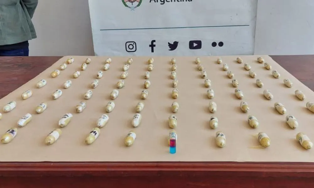 Dos detenidos en Jujuy por transportar droga en cápsulas ingeridas