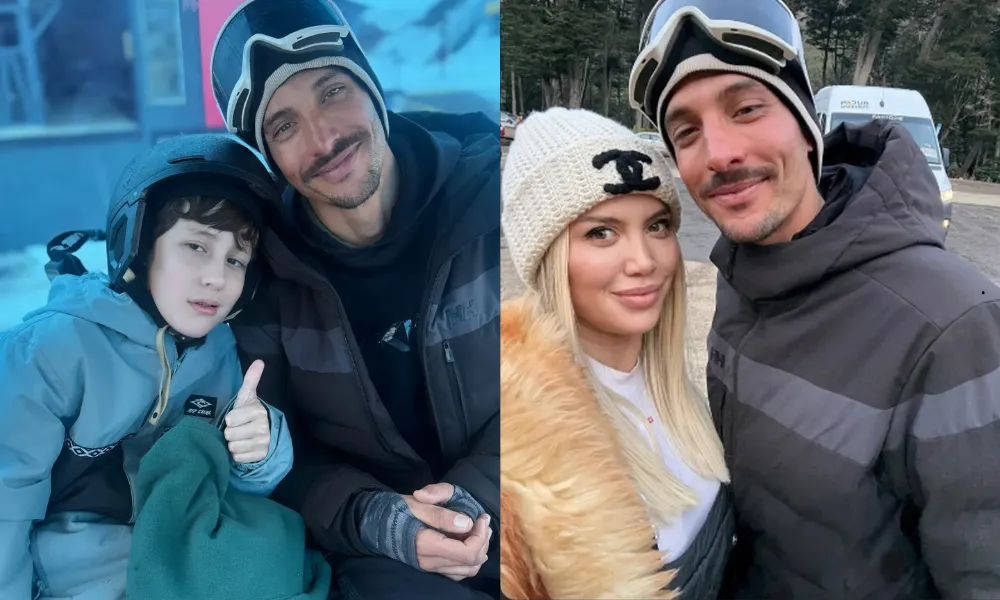 Wanda y Pampita en la Patagonia-2