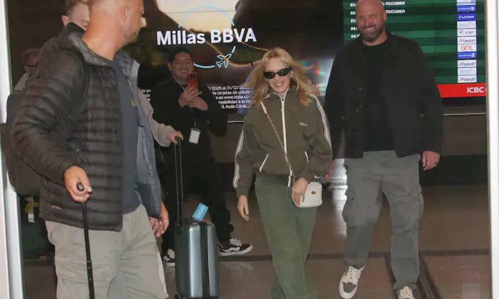 Kylie Miogue en Argentina