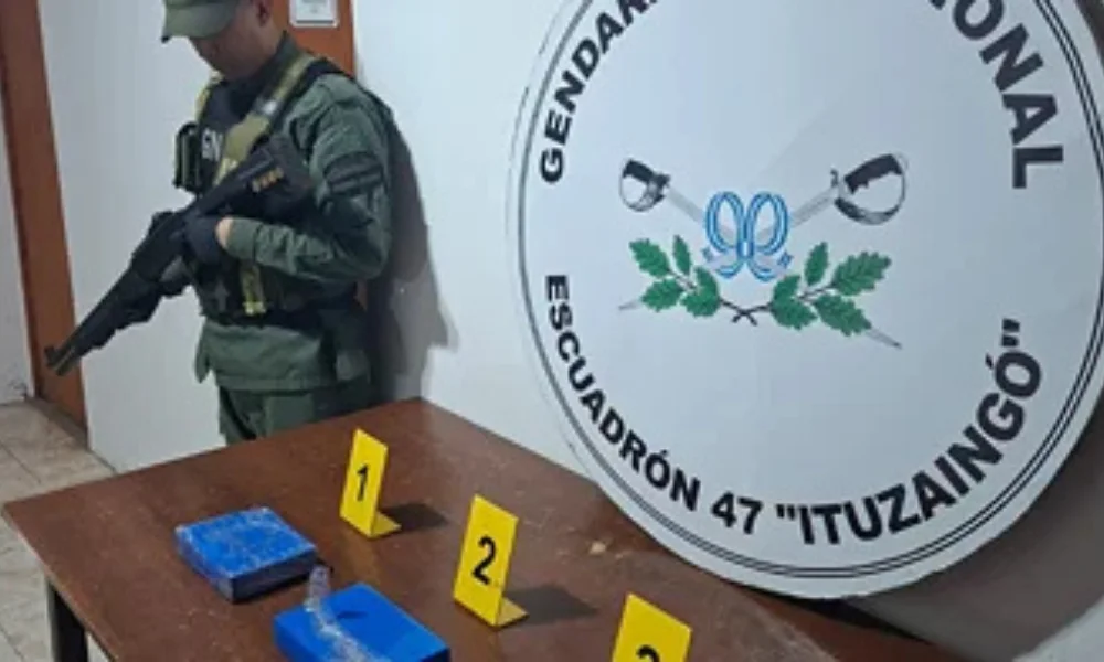 Secuestro de dos kilos de cocaína
