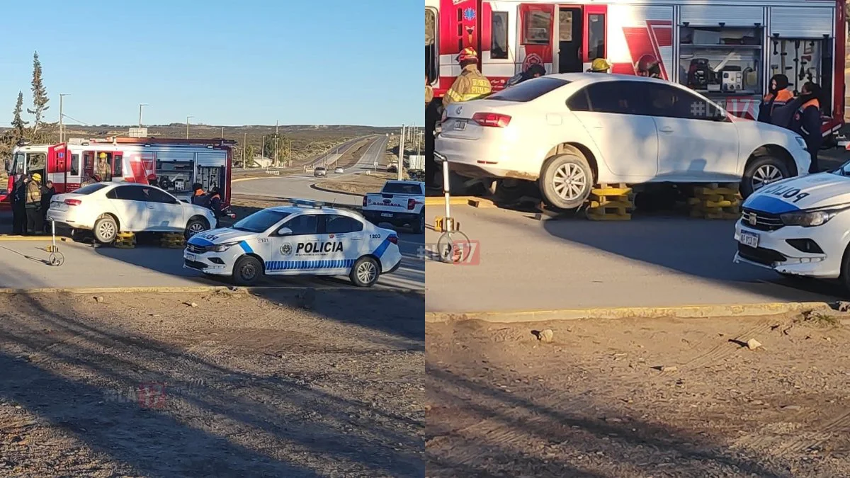 Ciclista atropellada foto LU17