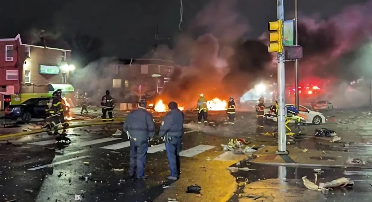 Un pequeño avión se precipitó en Filadelfia FOTO: Noticias Argentinas
