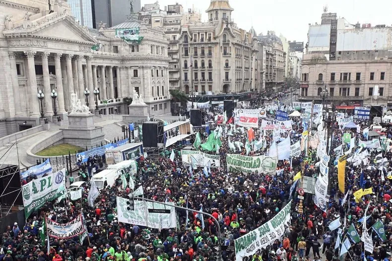 Movilización de la CGT