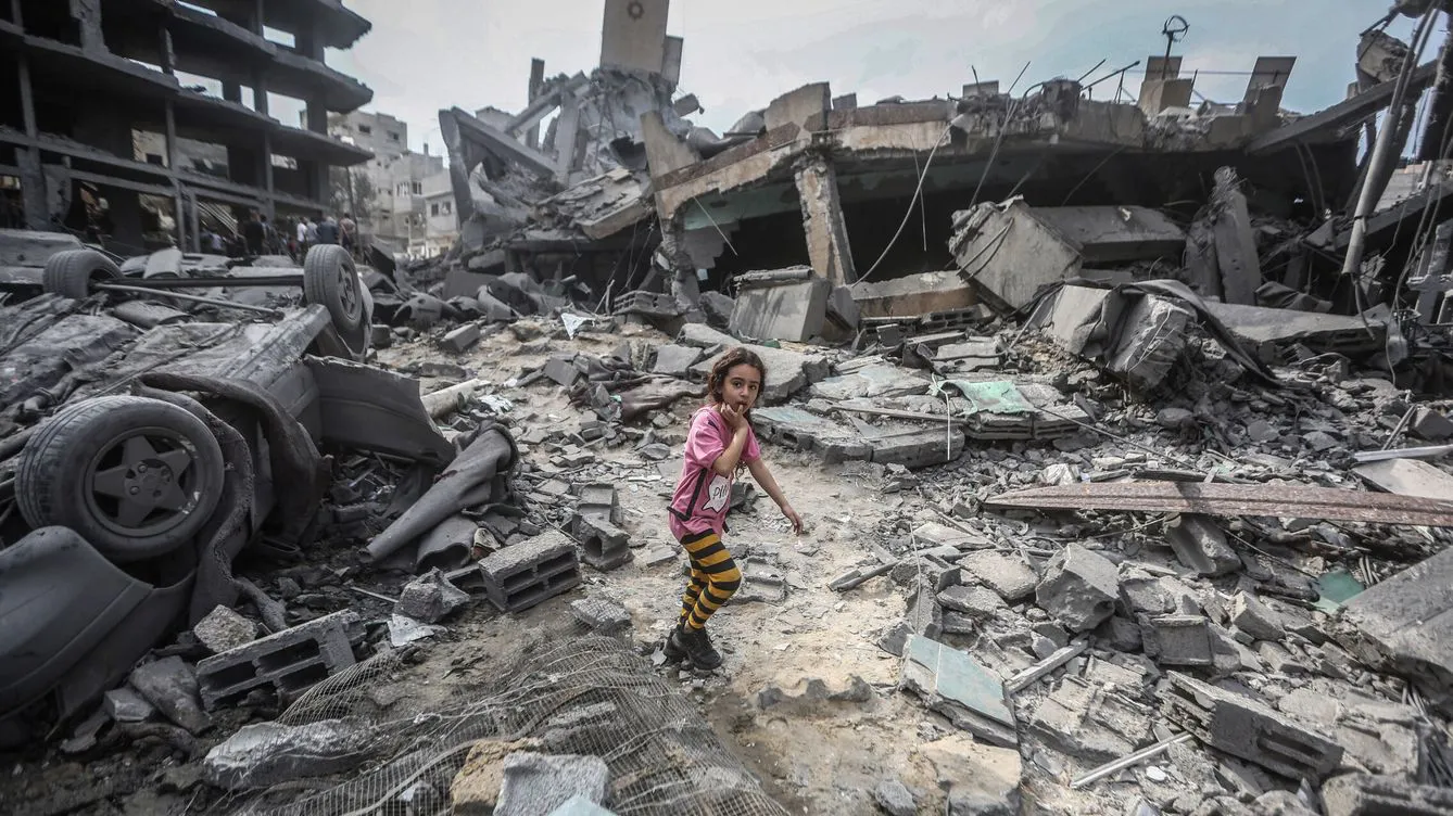 La Franja de Gaza diezmada por los bombardeos israelíes