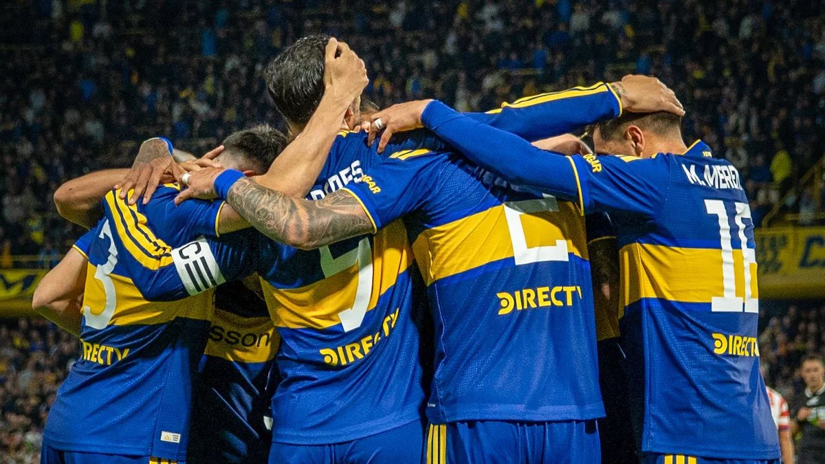 Triunfo de Boca foto X oficial Liga Profesional