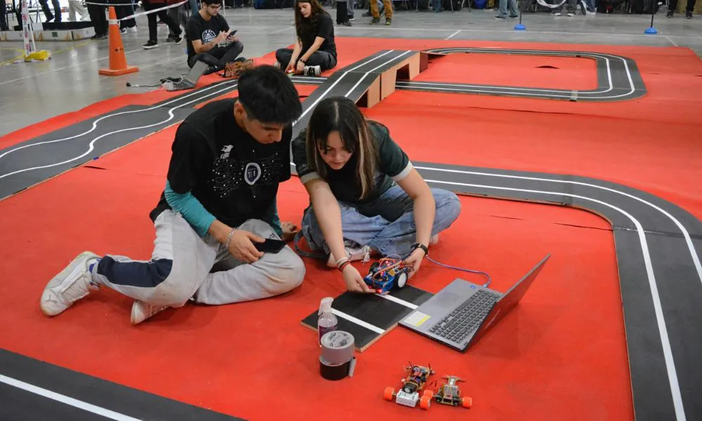 Liga de robótica en Dolavon