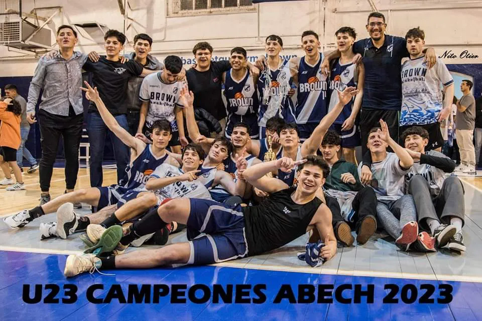 LOS U23 DE BROWN GRITARON CAMPEÓN
