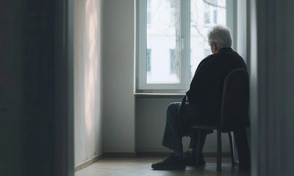La soledad en adultos mayores. Foto Freepik