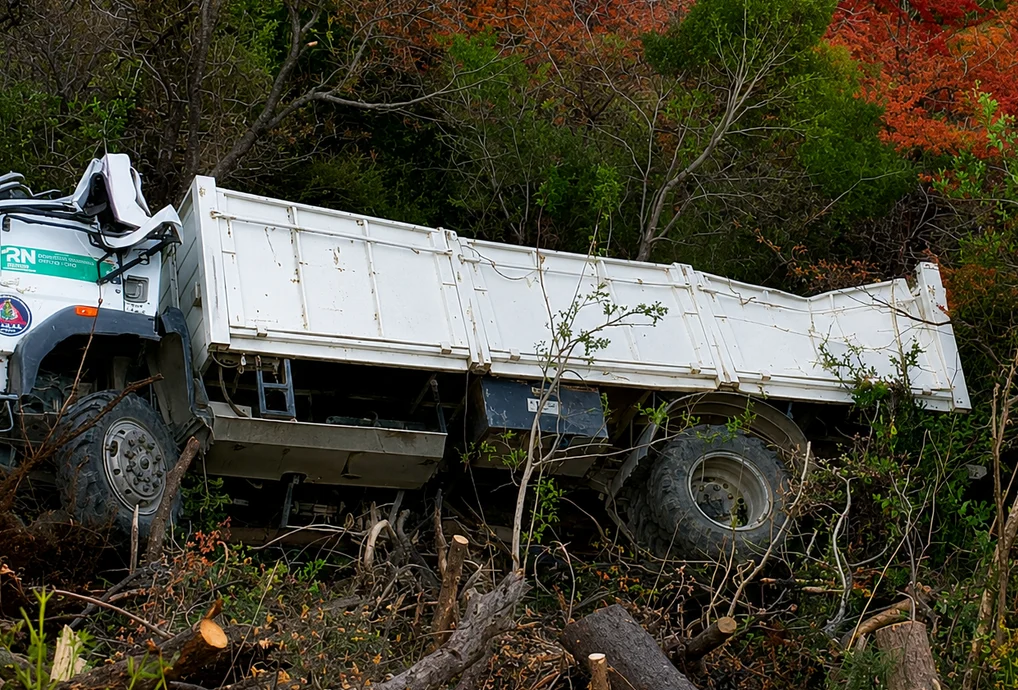 vuelco camion