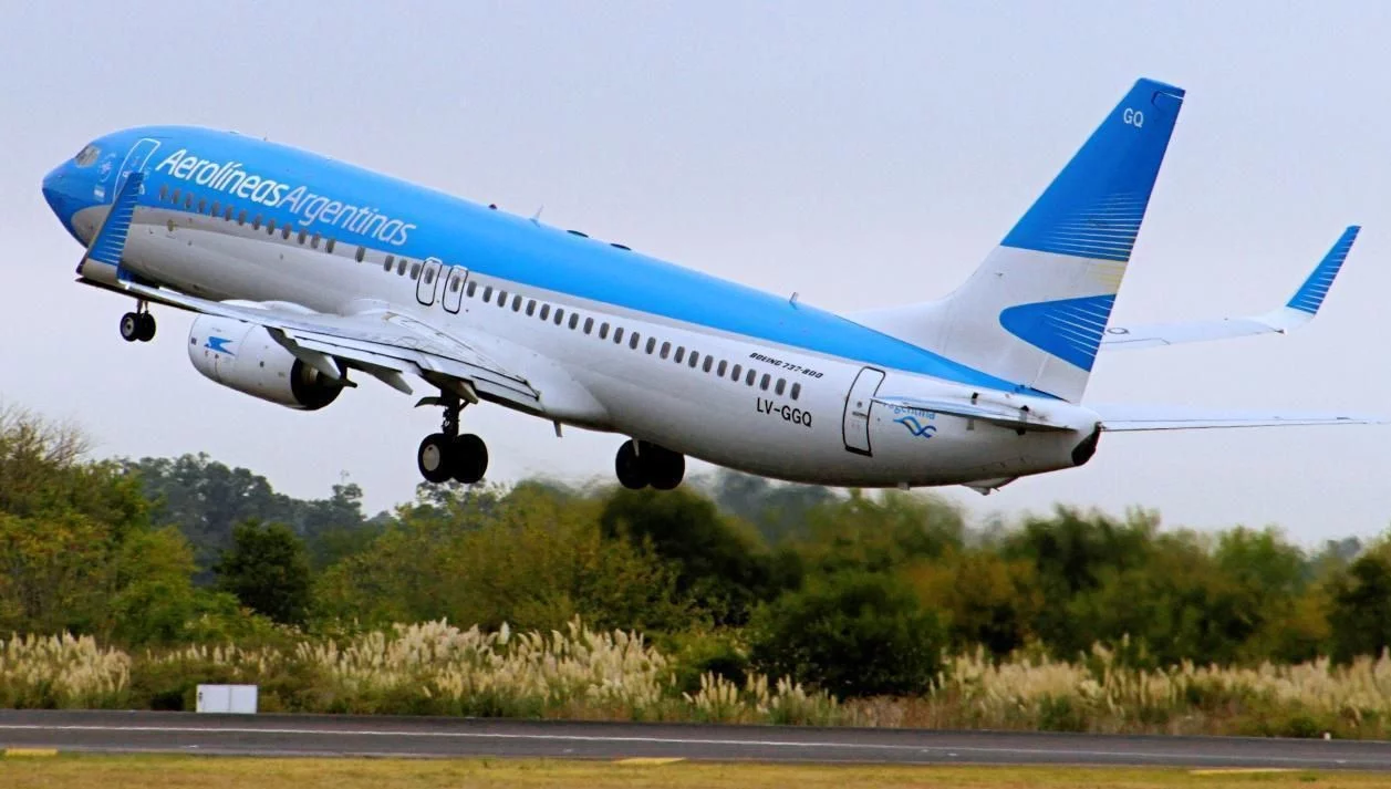 avión de Aerolíneas Argentinas