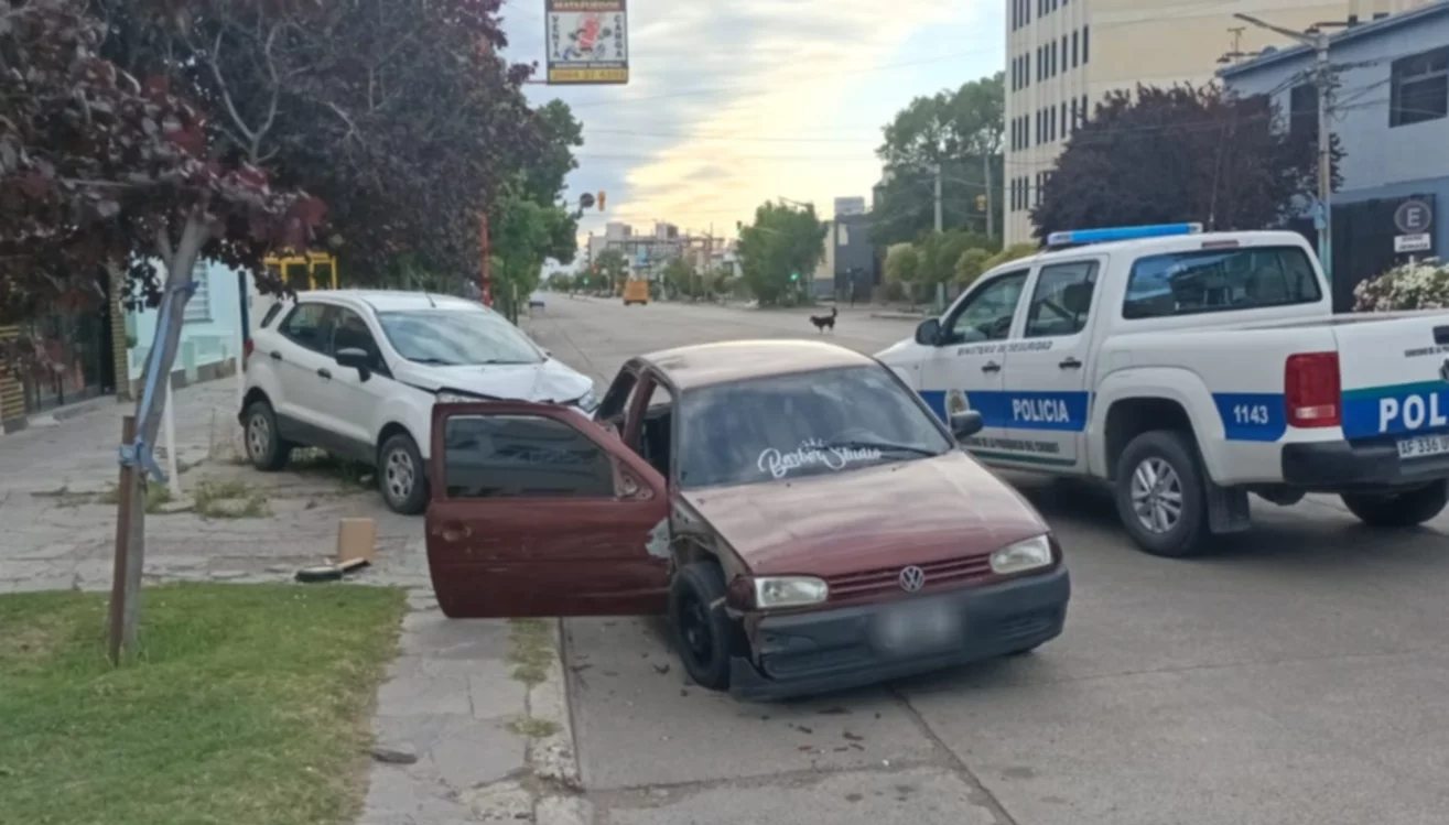Pelea y choque Trelew (2)