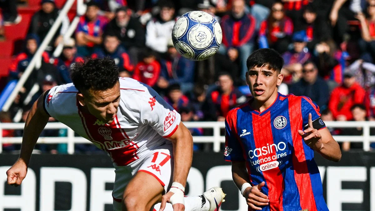 Clásico San Lorenzo - Huracán. Foto X @LigaAFA