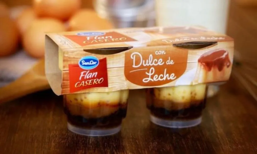 Flan casero SanCor