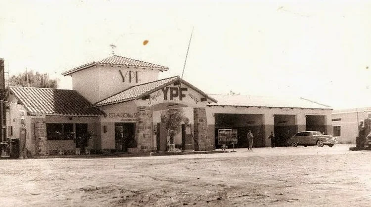 Vieja estacion de servicio