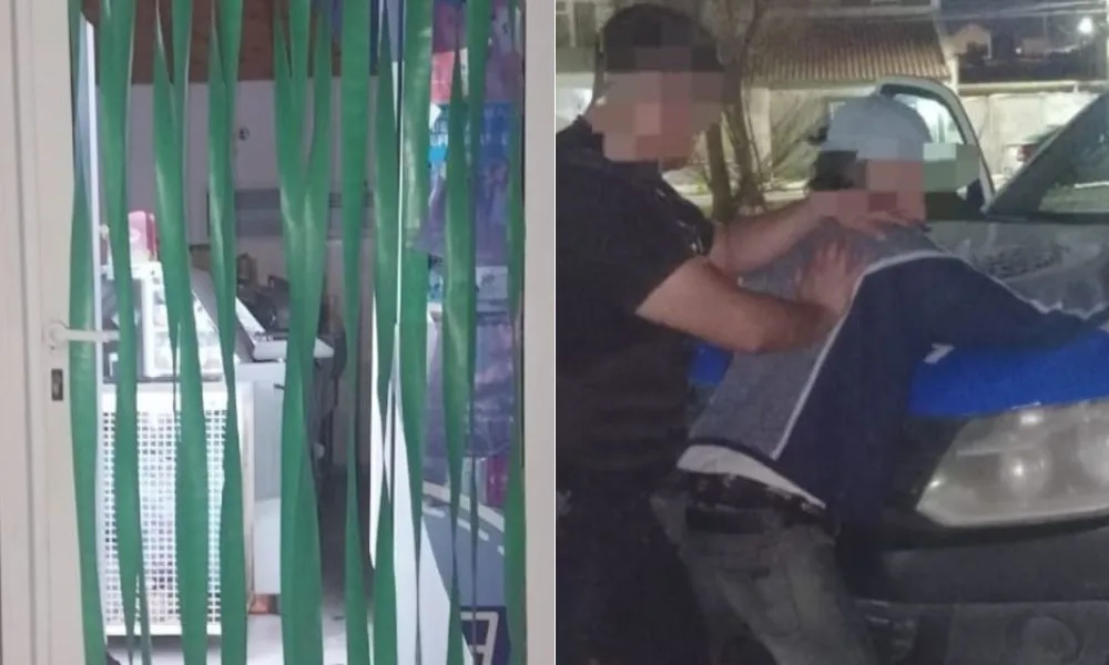 Intentó robar fiambres y una notebook de un autoservicio