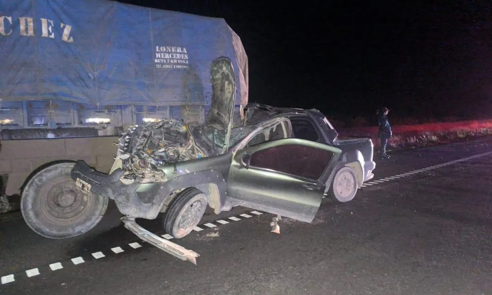 Accidente en la Ruta 3 cerca de Puerto Madryn