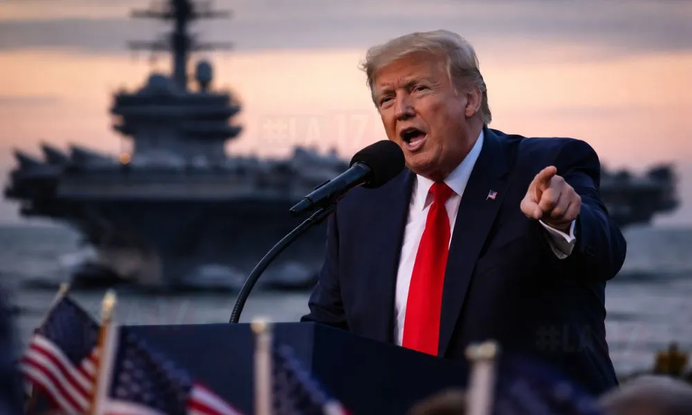 Donald Trump. Imagen creada con IA generativa por #LA17